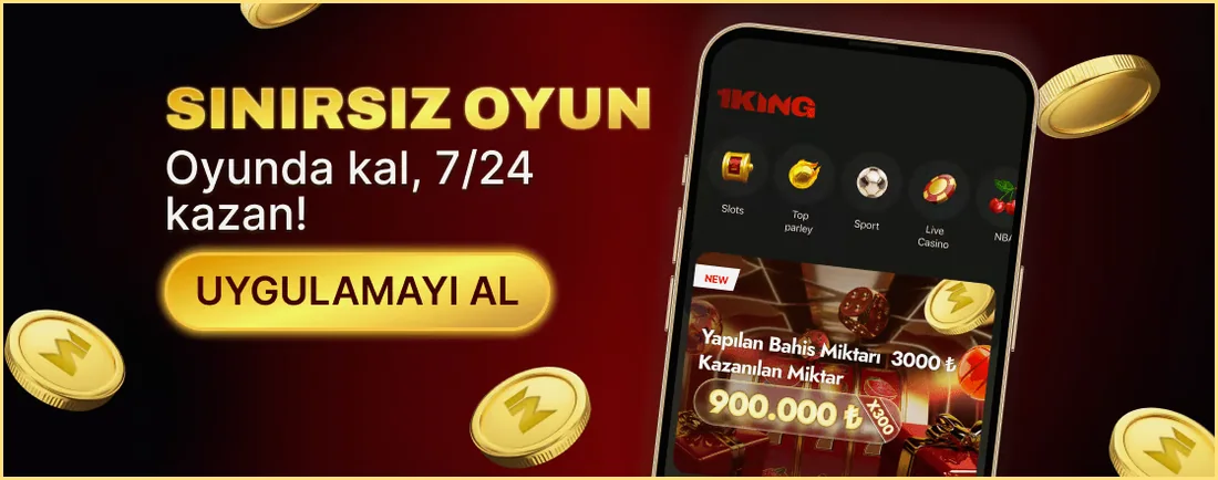 1King mobil uygulama: 7/24 kesintisiz oyun 1King mobil uygulama: 7/24 kesintisiz oyun